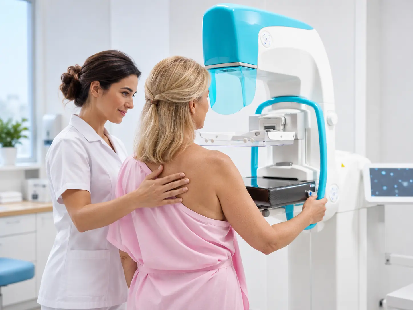 Apparecchiatura per mammografia 3D con tomosintesi in ambiente clinico Centro Biolab